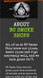 Mobile Screenshot of bcsmokeshop.com